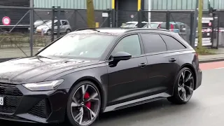 New!! Audi RS6 2020/ Acceleration fast, sound exhaust!!/Audi rs6 Avant C8