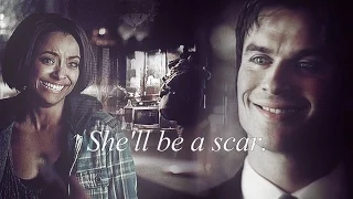 Damon & Bonnie | She'll be a scar