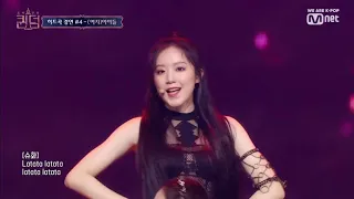 ENG sub 2회 ♬ LATATA 여자아이들 @1차 경연ㅣ히트곡 대결 컴백전쟁 MNET GIRLS GROUP 2019 퀸덤 2화 1080p 30fps VP9