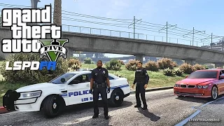 GTA 5 LSPDFR 0.3.1 - EPiSODE 365  - LET'S BE COPS - CITY PATROL (GTA 5 REAL LIFE POLICE MOD)