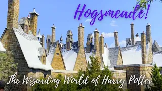 Full Hogsmeade walkthrough tour!⚡️The Wizarding World of Harry Potter⚡️Universal Studios Orlando
