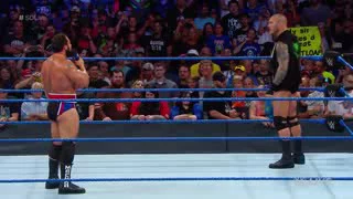 Randy Orton floors Rusev with an RKO  SmackDown LIVE  Aug  1  2017Trim