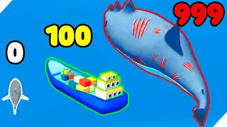 ЭВОЛЮЦИЯ АКУЛЫ МОНСТРА ПОЖИРАТЕЛЯ! Shark Master