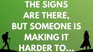 💌 The signs are there, but someone is making it harder to...