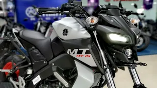 Yamaha MT-15 | Walkaround Review - 2021 Yamaha MT-15 | Ice Fluo | Features | Price | Specs