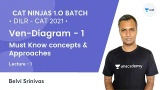 CAT Ninjas 1.O L1 | Ven-Diagram - 1 | Must Know concepts & Approaches l CAT 2021 | Belvi Srinivas
