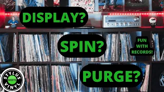 Let's Play Display/Spin/Purge with my Record Collection!