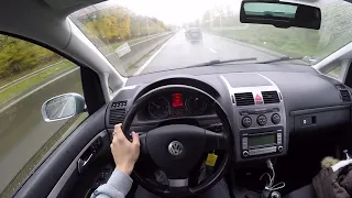 Volkswagen Touran 2.0 TDI (2009) -  POV Drive