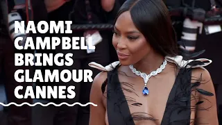 Naomi Campbell, Maggie Gyllenhaal bring glamour to Cannes red carpet