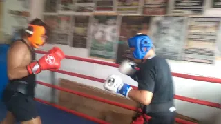 SPARRING SESSION ELORDE BOXING GYM  FORMER WBO Asia champion JOE NOYNAY vs DANIEL LASTRELLA