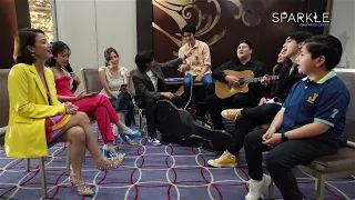 Random jamming session with the cast of #VoltesVLegacy | Sparkle Exclusives