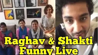 Raghav juyal Private Funny live Video | Raghav Juyal was live with Shakti mohan & friends