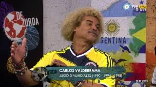 De zurda - La visita de Carlos Valderrama - 24-06-14 (1 de 4)