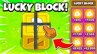 1v1 LUCKY BLOCKS in BTD 6! (Modded)