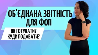 Об'єднана звітність ФОП ● Консультація бухгалтера