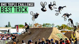 BMX TRIPLE CHALLENGE - BEST TRICK - Anaheim 2024