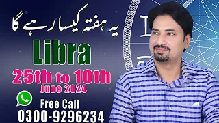 Libra 25th To 10th May 2024 | Ye Hafta Kaisa Rahe Ga | Weekly Horoscope by Rizwan Ahmed