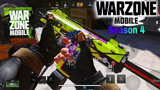 MAX GRAPHICS IN WARZONE MOBILE GAMEPLAY NEW UPDATE SEASON 4 POCO F3(Android/ios)(120FPS?)