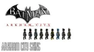 All Batman Arkham City Skins