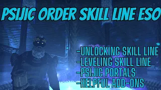 Psijic Order Skill Line ESO