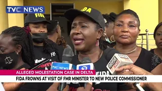 Alleged Molestation Case In Delta: FIDA Frowns At Visit Of Ex-Minister To New Police Commissioner