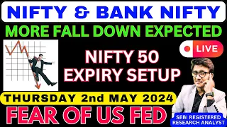 NIFTY PREDICTION FOR TOMORROW & BANK NIFTY ANALYSIS FOR 2ND MAY 2024 THURSDAY MARKET ANALYSIS