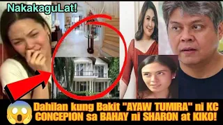 ITO PALA ang "RASON" KUNG BAKIT AYAW TUMIRA ni KC SA BAHAY nila SHARON AT KIKO PANGILINAN!