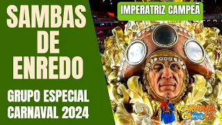 CD Sambas de Enredo 2024 - Grupo Especial - Rio de Janeiro