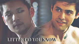 ➰ Magnus (+ Alec) ~ Little Do You Know