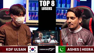 Ulsan (Kazumi) 🇰🇷 vs 🇵🇰  Heera Malik (Steve) Top 8 Losers | Takedown Pakistan Event 2023- Tekken 7