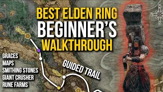 Elden Ring Strength Build - First 60mins of Gameplay | Best Starting Route w/Map Guidance!