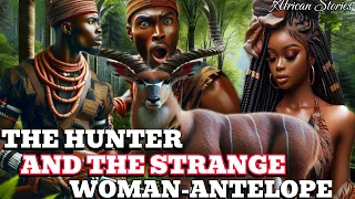 SEE HOW THIS STRANGE ANTELOPE CHANGES INTO A PRETTY WOMAN IN THE FOREST#africanstories #folktales