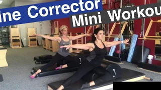 Pilates Mat on the Spine Corrector Workout