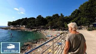 Camping Cikat! Insel Cres-Losinj in Kroatien! Ganzjährig geöffnet! Im Video der Platz und Umgebung!