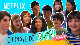 IL CAST DI DI4RI REAGISCE ALLE TEORIE PIÙ PAZZE SUL FINALE 😱🤣 DI4RI 🎒 Netflix DOPOSCUOLA