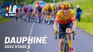 Finish Line Embarrassment | Critérium du Dauphiné Stage 3 2022 | Lanterne Rouge x Zwift