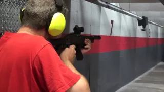 Bama shoots a full auto, suppressed Ruger 10/22