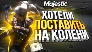 NON RP КОПА СТАВЯТ НА КОЛЕНИ?! ТУЛЕВО И РОФЛЫ НА MAJESTIC RP GTA 5! РОЗЫГРЫШ 200.000$