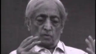 J. Krishnamurti - Saanen 1981 - Public Talk 6 - Love and freedom