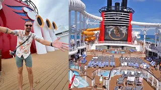 Our Very Detailed Tour Of The Disney Wish Cruise Ship! | Disney's Newest & Most Confusing Ship!