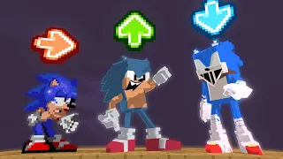 FNF Character Test | Gameplay VS Minecraft Animation | VS Sonic