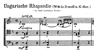 Franz Liszt & Franz Doppler - Hungarian Rhapsody No.2 for Orchestra (S.359/4)