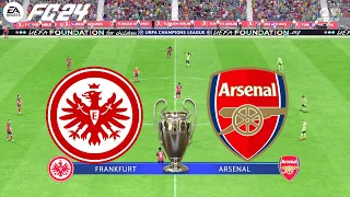 FC 24 | Eintracht Frankfurt vs Arsenal - UEFA Champions League - PS5™ Gameplay