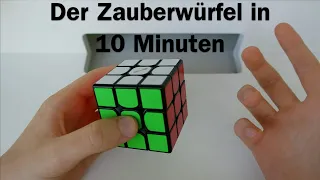 Löse den Rubik's Cube in 10 minuten - Der Zauberwürfel für Anfänger
