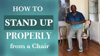 How to Get Up From A Chair-Quick Tip and Progressions