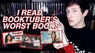 I READ BOOKTUBER'S WORST BOOKS OF 2018!