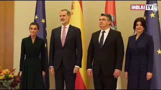 Primeras horas del viaje de los reyes de España a Croacia en su primera visita de Estado | ¡HOLA! TV
