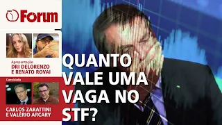 Sem saber que está ao vivo, Bolsonaro confessa que pode vender vaga no STF