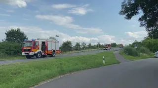 FF Amt Friesack - Anfahrt zum Einsatz am 03.07.20