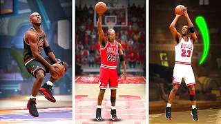 LEGEND MICHAEL JORDAN BUILD is UNGUARDABLE in EVERY GAME MODE (NBA 2K23)